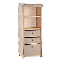 Hylder Beige Træ Klæde (28 x 113 x 42 cm)
