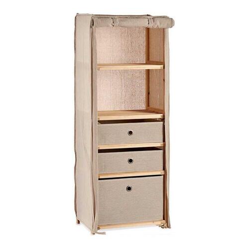 Hylder Beige Træ Klæde (28 x 113 x 42 cm)