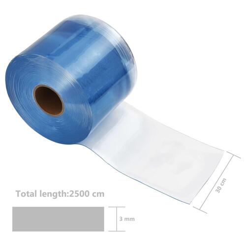 Strimmelgardinrulle 3mm x 300mm 25 m PVC