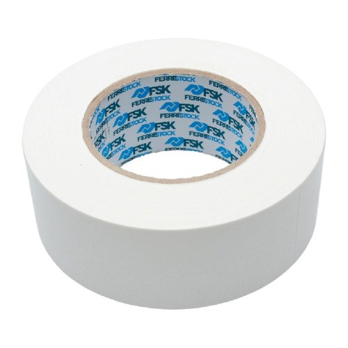 Ferrestock gaffertape - hvid