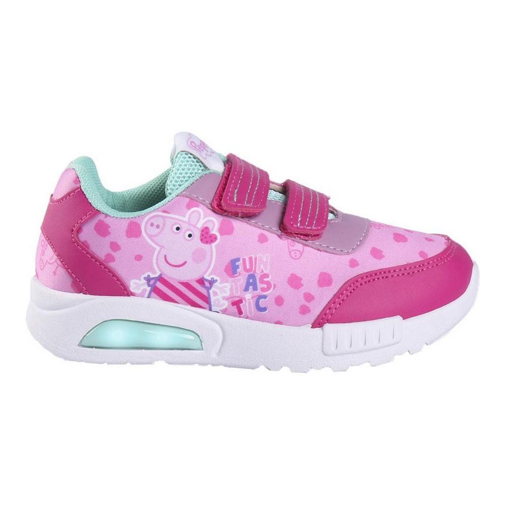 Afslappende sko med LED-lys Peppa Pig Pink 29