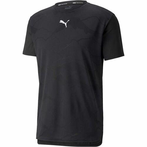 Kortærmet T-shirt til Mænd Puma Train Vent Sort M