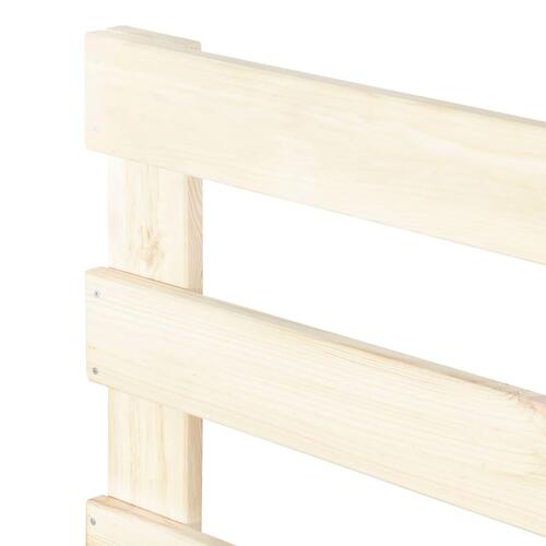 Palleseng massivt fyrretræ 100 x 200 cm