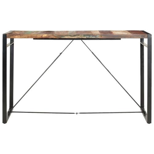 Barbord 180 x 90 x 110 cm massivt genbrugstræ