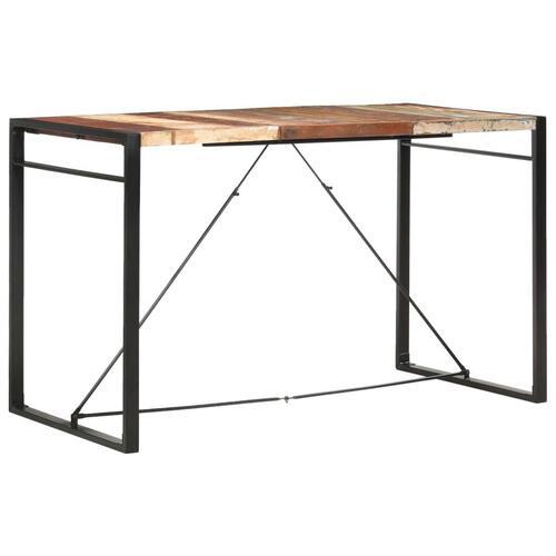 Barbord 180 x 90 x 110 cm massivt genbrugstræ