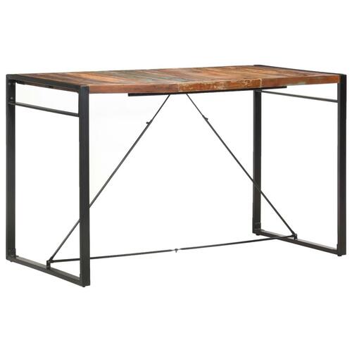 Barbord 180 x 90 x 110 cm massivt genbrugstræ