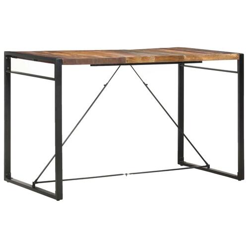 Barbord 180 x 90 x 110 cm massivt genbrugstræ