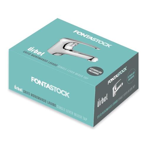 Hane med blandingsbatteri Fontastock Zink
