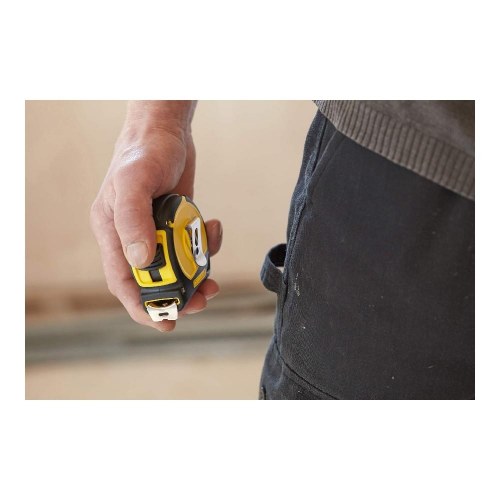 Stanley Tylon målebånd 8 m x 25 mm - ergonomisk med bælteklips