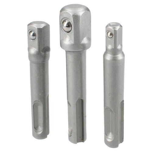 Harden SDS Plus adapter-sæt - 1/4", 3/8", 1/2"