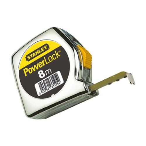 Fleksningsmaskine Stanley POWERLOCK 8 m x 25 mm ABS