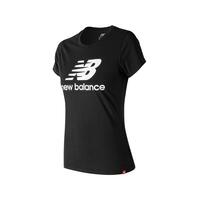 Kortærmet T-shirt til Kvinder New Balance WT91546 Sort S