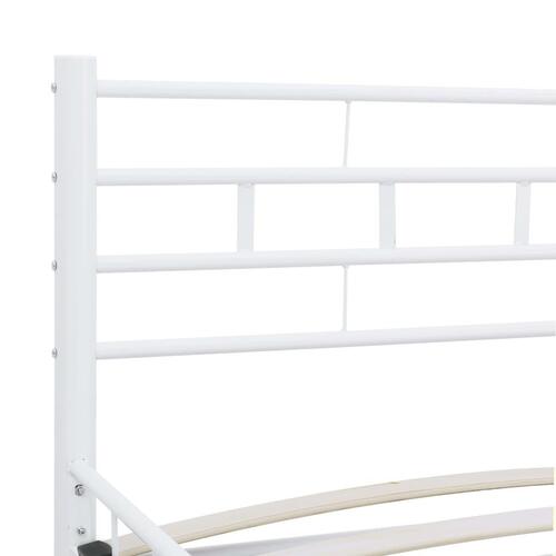 Sengestel 180 x 200 cm metal hvid