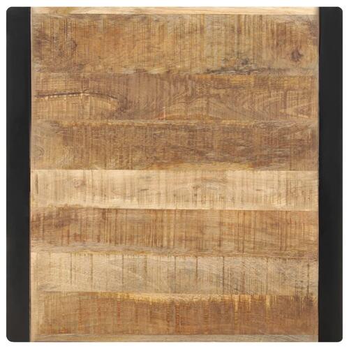 Spisebord 70x70x75 cm massivt ru mangotræ