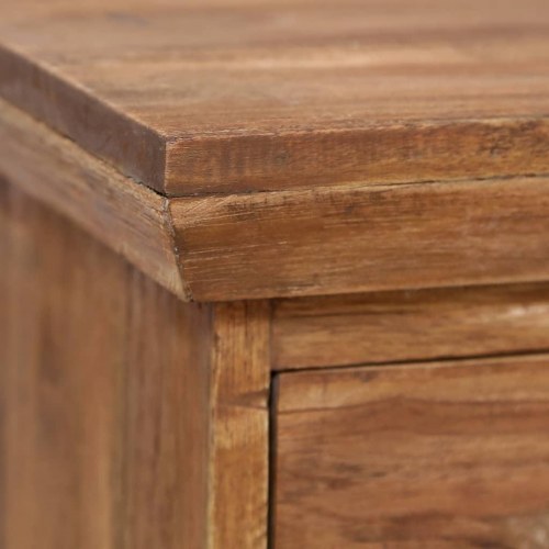 Sengebord 40 x 30 x 50 cm massivt teaktræ