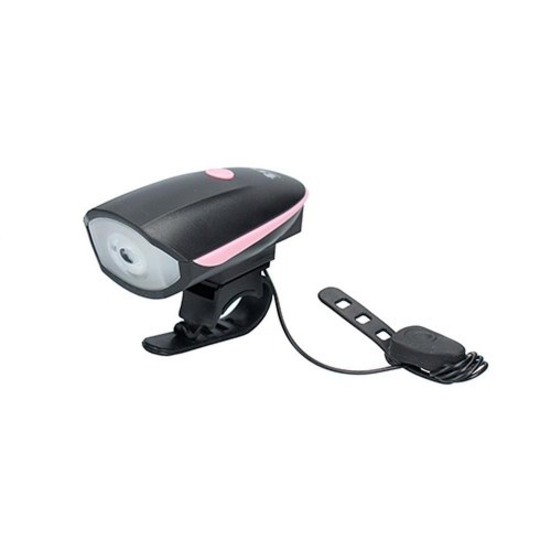 Cykellygte forlygte LED TM Electron - pink