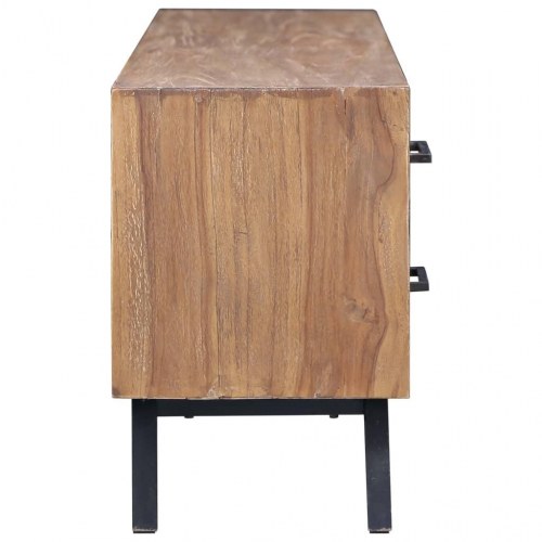 Tv-skab 120 x 30 x 45 cm massivt teaktræ