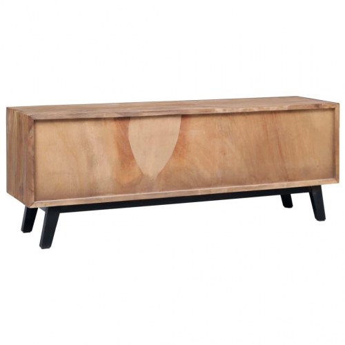 Tv-skab 120 x 30 x 45 cm massivt teaktræ