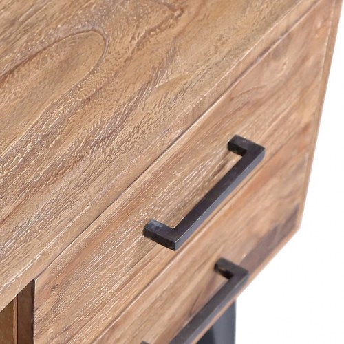 Tv-skab 120 x 30 x 45 cm massivt teaktræ