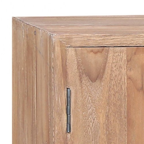 Skænk 110×30×75 cm i massivt teaktræ - 6 skuffer og 2 låger
