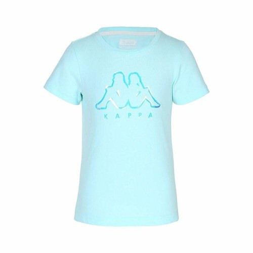 Børne Kortærmet T-shirt Kappa Quissy Blue Akvamarin - 14 år