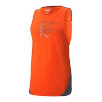 Kortærmet T-shirt til Mænd Puma Train Everfresh Tank Orange S