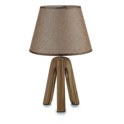 Bordlampe Keramik 25 x 39 x 25 cm Brun