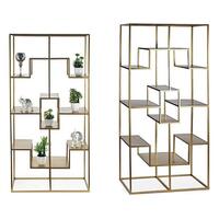 Hylder BIG-S3605004 Gylden Metal 45 x 200 x 100 cm