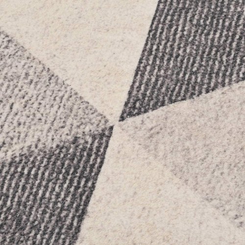 Gulvtæppe med tryk 120x170 cm polyester beige