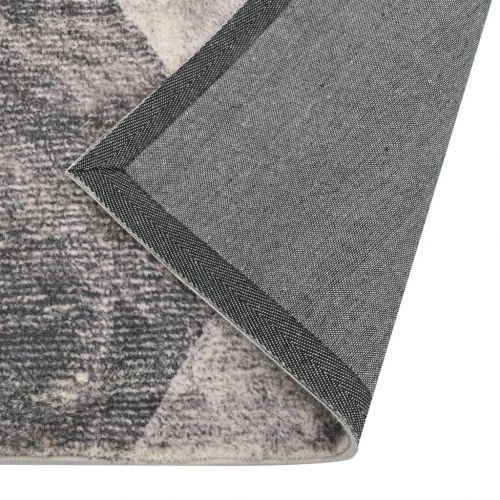 Gulvtæppe med tryk 120x170 cm polyester beige