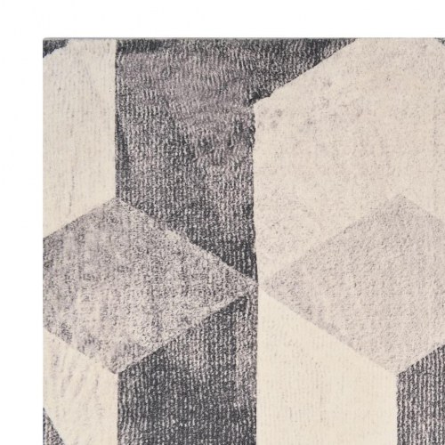 Gulvtæppe med tryk 120x170 cm polyester beige