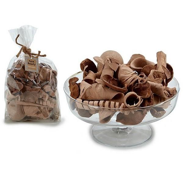 Dekorative blomster - natur look, 13 × 23 × 19 cm billede