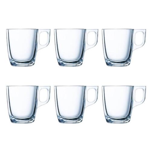 Dele kaffekopsæt Luminarc Nuevo (6 stk) Gennemsigtig Glas 90 ml 6 Dele