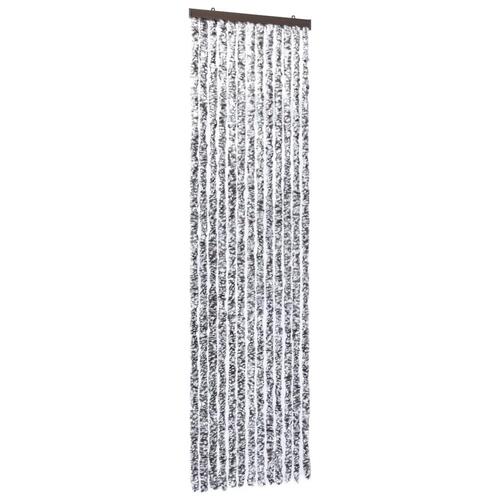 Insektgardin 120x220 cm chenille brun og beige