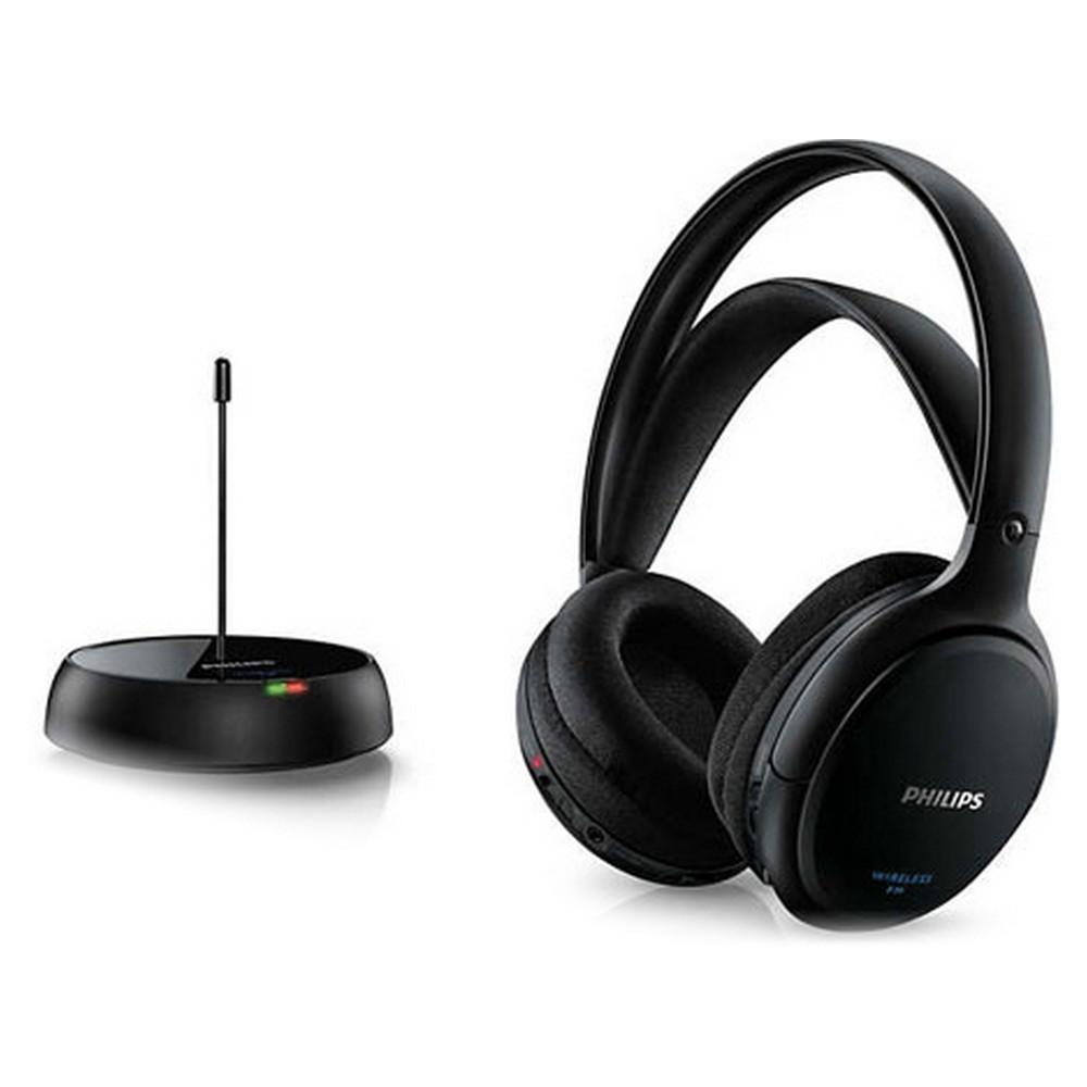 Hovedtelefoner Philips Sort Trådløst