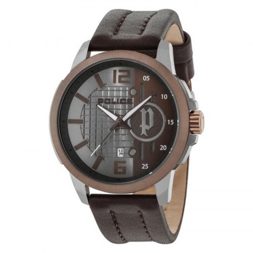 Herreur til mænd Police R1451291003 - Ø 48 mm, læderrem