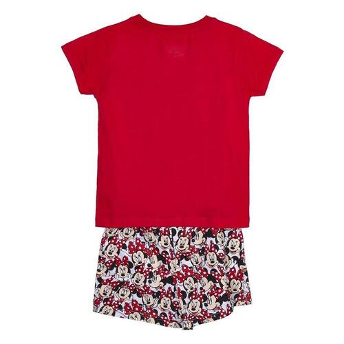 Børnepyjamasser Minnie Mouse Rød 10 år