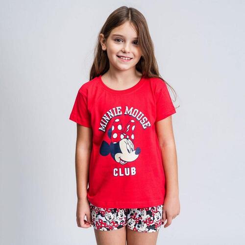 Børnepyjamasser Minnie Mouse Rød 10 år