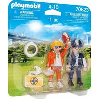 Playset Playmobil 70823 Doctor Politi 70823 (11 stk)