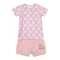 Sæt med tøj Peppa Pig Pink 6 måneder