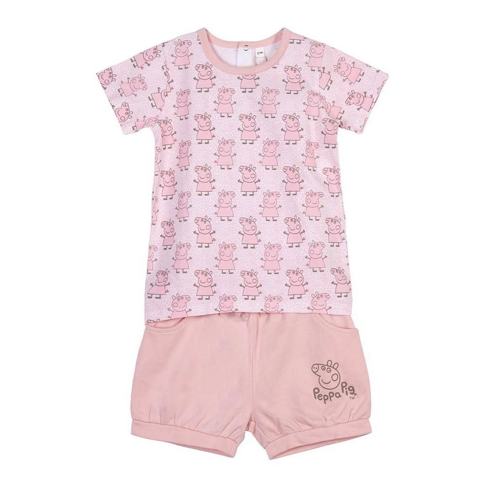 Sæt med tøj Peppa Pig Pink 36 måneder