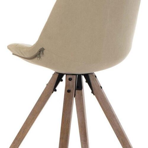 Spisebordsstol Beige Multifarvet 47 x 55 x 85 cm