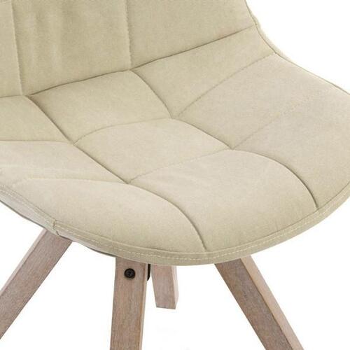 Spisebordsstol Beige Multifarvet 47 x 55 x 85 cm