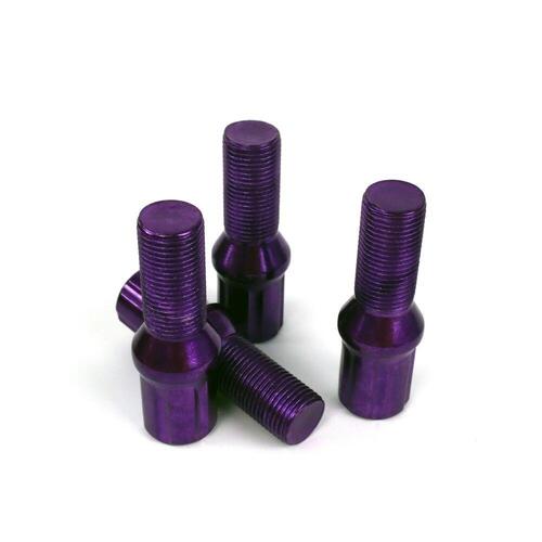 Set Møtrikker OMP 27 mm Violet 20 uds M12 x 1,50