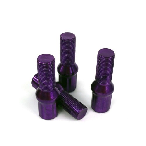Hjulbolte OMP Speed Bolt 27 mm M14 x 1,50 - 20 stk., lilla