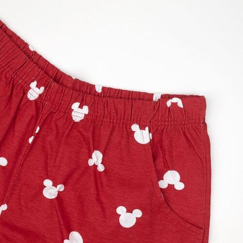 Børnepyjamasser Mickey Mouse Rød (Voksne) Mænd Grå M