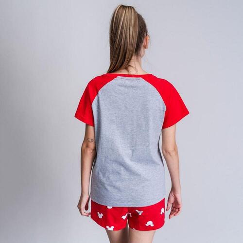 Børnepyjamasser Minnie Mouse Rød Dame Grå XS