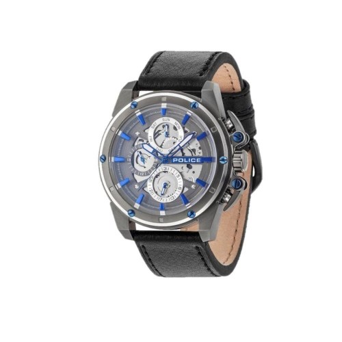 Herreur til mænd Police R1451277002 - Ø 47 mm, læderrem