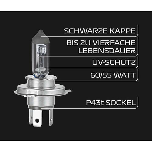 Pære til køretøj FORMULA 1 12 V H4 60/55 W