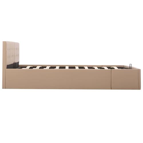 Sengeramme uden madras med hydraulisk opbevaring 180x200cm